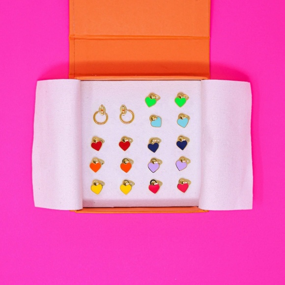 Heart Earrings Set, Hey Harper